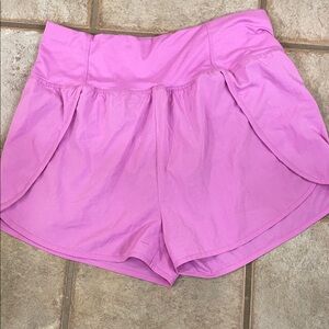Zenana Outfitters Pink Athletic Shorts